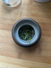 格亞（GEYA）茶水分離杯機(jī)械溫顯雙層玻璃杯男士商務(wù)玻璃水杯玻璃茶杯辦公杯子 典雅咖【鵝蛋款】350ml 曬單實拍圖