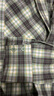 森馬（Semir）[商場(chǎng)同款]長(zhǎng)袖襯衫女中長(zhǎng)款oversize春2025格紋上衣101125105007 曬單實(shí)拍圖