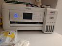 愛(ài)普生（EPSON）家用打印機L4266 L4268 噴墨倉式復印掃描自動(dòng)雙面打印無(wú)線(xiàn)多功能一體機A4小型彩色照片手機作業(yè)用 【官配款】L4266白色（復印掃描、雙面打?。?官方標配 曬單實(shí)拍圖