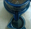 豪祥 紫砂懶人自動(dòng)陶瓷茶壺沖茶器單個(gè)旋轉石磨家用辦公功夫茶具配件 霽藍金山水泡茶壺+茶海 曬單實(shí)拍圖