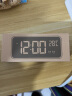 北极星（POLARIS）闹钟 LED智能充电音乐钟创意时尚简约风卧室学生电子钟表8808白 实拍图