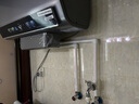 海爾（Haier）國家補貼20%雙膽扁桶電熱水器60升麥浪BK5PRO 富鍶小藍瓶凈膚洗 免清洗 雙3300W速熱節(jié)能一級能效 曬單實拍圖