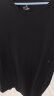 京东京造【抗菌小白T】5A抑菌抗发黄t恤男新疆棉短袖T恤男夏打底T黑色L 实拍图