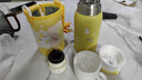 膳魔師（THERMOS）兒童保溫杯開(kāi)學(xué)必備吸管杯直飲水杯小學(xué)生水壺貓狗系列3歲550ml黃 曬單實(shí)拍圖