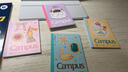 國譽(yù)（KOKUYO）A6/40張/8mm橫線2025年Campus50周年限定插畫師無線裝訂本軟抄本文具茶會(huì)4本裝WCN-CNB44E5 曬單實(shí)拍圖