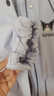 巴拉巴拉童裝女童羽絨服冬裝兒童三麗鷗外套【庫洛米IP】 粉紫70011-白鴨絨 130 充絨量129g 曬單實拍圖