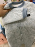 婧麒（JOYNCLEON）嬰兒連體衣新生兒衣服秋冬保暖夾棉哈衣滿(mǎn)月寶寶內衣純棉連體衣 大樹(shù)藍【優(yōu)選精梳棉】 80cm 曬單實(shí)拍圖