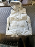雪中飛羽絨服男士背心鴨絨防寒秋冬季保暖時(shí)尚可拆卸帽短款休閑馬甲180 曬單實(shí)拍圖