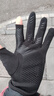 保暖加絨二指防滑手套秋冬季加厚戶(hù)外賣(mài)釣魚(yú)路亞觸屏男女黑色彈力 薄絨男二指防滑黑色 曬單實(shí)拍圖