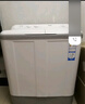 海爾（Haier）雙桶洗衣機半自動自動家用 10公斤大容量 家電國家補貼 以舊換新 雙缸XPB100-729S原廠品質(zhì)  曬單實拍圖