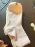 京東京造【100%純棉】6雙女式中筒襪子10A抑菌新疆棉襪休閑女防臭 彩色 曬單實(shí)拍圖