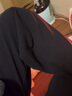 俞兆林（YUZHAOLIN）休閑闊腿褲女褲子高腰垂感運動(dòng)褲窄版直筒長(cháng)褲女褲子 Y143K2015 曬單實(shí)拍圖