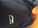李寧（LI-NING）童裝兒童運動(dòng)褲子男大童束腳加絨加厚保暖寬松衛褲160YKLV355-1 曬單實(shí)拍圖