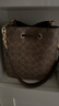 蔻馳（COACH）【品牌直供】奢侈品女包 ROWAN水桶包斜挎包 棕色CBH07 生日禮物 曬單實(shí)拍圖