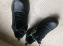 斯凱奇（SKECHERS）男士皮鞋秋季厚底休閑鞋商務(wù)通勤板鞋軟底舒適上班鞋210835 曬單實(shí)拍圖
