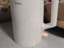 美的（Midea）電燒水壺電熱水壺家用1.5L容量316L食品級不銹鋼無(wú)縫內膽雙層防燙價(jià)保11.11自動(dòng)斷電MK-HJ1566-PRO 曬單實(shí)拍圖