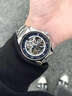 花花公子（PLAYBOY）手表男全自動(dòng)機械表夜光防水男士手表鏤空潮流男款腕表送生日禮物 曬單實(shí)拍圖