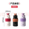 愛(ài)仕達(dá)（ASD）保溫杯 316不銹鋼真空大容量男女士吸管直飲長(zhǎng)效保溫易開(kāi)喝水杯子 暖萌熊·不銹鋼易開(kāi)杯800ML白色 曬單實(shí)拍圖