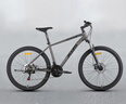 喜德盛（xds）山地車(chē)黑客380避震前叉21速變速鋁合金車(chē)架 黑/灰色17 曬單實(shí)拍圖