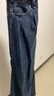 唐獅（TonLion）2026春夏新款牛仔長(cháng)褲休閑百搭女士牛仔褲褶裥休閑闊腿褲潮 曬單實(shí)拍圖