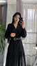 瑪嬌媚（Majiaomei）西裝連衣裙套裝女裝2025年春秋新款通勤職業(yè)小西裝收腰氣質(zhì)裙子女 西裝外套+裙子 L 曬單實拍圖
