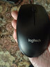 羅技（Logitech）M100r有線(xiàn)鼠標USB接口全尺寸對稱(chēng)設計左右手通用商務(wù)辦公鼠標蘋(píng)果筆記本電腦MAC鼠標人體工學(xué)  M100r 黑色 曬單實(shí)拍圖