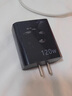 TLXT【智能控溫】120W快充頭多口usb插口pd65W通用氮化鎵充電器適用于華為安卓vivo蘋果小米 5插口120W黑色充電器【自動斷電+控溫】 曬單實拍圖