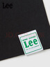 Lee童裝兒童短袖T恤男女童夏季中大童學(xué)生夏裝印花休閑上衣半袖體恤 黑色 0693 165 cm 曬單實(shí)拍圖