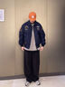 VIP飛行潮牌秋季飛行員夾克男ma1棒球服大碼寬松刺繡外套 寶藍(lán)色 XL 曬單實(shí)拍圖