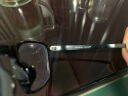 依视路 新款商务男镜架时尚镜框女配依视路镜片近视定制眼镜网上配镜 TR90-全框-1021BK-黑色 镜框+依视路A4防蓝光1.60现片 实拍图