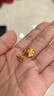 周六福黃金耳釘女足金999花卉耳飾耳針節(jié)日禮物 計(jì)價 2.23g 曬單實(shí)拍圖