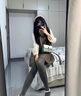 CAHOE KULLO包包女包2025年新款輕奢侈單肩包女士斜挎包七夕情人節(jié)禮物送女友 綠配白-CK生日禮物送女友 實用走心高級感禮盒裝 曬單實拍圖