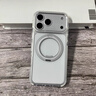 萊圳發(fā)適用iphone17promax手機殼新款支架簡(jiǎn)約蘋(píng)果16pro透明air情侶外殼 透白【雙色360支架】自帶相機鍵 蘋(píng)果17promax 曬單實(shí)拍圖