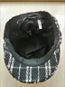 八角帽子 中老年時(shí)尚格子女士八角帽子女網(wǎng)紅春秋冬貝雷帽中老年304050歲媽媽帽子 黑色粗格八角帽54-59cm可調節 曬單實(shí)拍圖