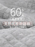 芬也（FENYE）月子護肩純棉四季保暖護肩頸椎坐月子產(chǎn)后喂奶防寒披肩 灰色 曬單實(shí)拍圖