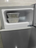 奧克斯（AUX）家用雙門(mén)迷你小型冰箱 冷藏冷凍保鮮小冰箱 宿舍租房節能電冰箱 【國家補貼】BCD-35K118 普通款 銀色 曬單實(shí)拍圖