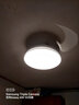 美的（Midea）吊扇燈一體風(fēng)扇燈餐廳客廳臥室led隱形扇護眼48w燈具熟睡風(fēng)包安裝 曬單實(shí)拍圖