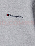 Champion刺繡草寫(xiě)logo加絨衛衣 淺灰色 S 曬單實(shí)拍圖