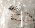 謝瑞麟（TSL）18K金玫瑰金手鏈女幸運花彩金手鏈手飾送女友AE118 定價(jià)類(lèi) 16+3cm 曬單實(shí)拍圖