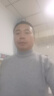 恒源祥男士羊毛絨衫半高領(lǐng)羊毛衫秋冬純絨毛衣男針織衫套頭純色厚打底衫 淺灰色 舒適保暖 2XL 180適合150-168斤 曬單實(shí)拍圖
