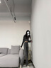 矜持范煙灰色牛仔褲女彈力新款高腰顯瘦小個(gè)子微喇叭褲子女顯瘦春秋 灰色 M 100-110斤 曬單實(shí)拍圖