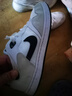 耐克NIKE男女通款板鞋經(jīng)典SB ALLEYOOP運動鞋CJ0882-100白黑44碼 曬單實拍圖