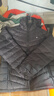 君羽戶(hù)外羽絨服情侶超輕鵝絨服800高蓬松度白鵝絨連帽羽絨夾克141 黑色-男款 M 推薦男121-135斤/女96-105斤 曬單實(shí)拍圖