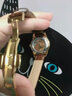 歐利時(shí)（OLEVS）瑞士認(rèn)證品牌手表女士機(jī)械表全自動(dòng)簡(jiǎn)約輕奢夜光防水女表送女友 棕皮白面女【全國(guó)聯(lián)?！棵赓M(fèi)刻字 曬單實(shí)拍圖