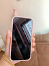 圣圖朗高級感粉色串心適用蘋果16promax手機殼新款iphone15plus全包鏡頭膜12透明硅膠13小眾14防摔保護套 透明串心-粉色 iPhone 15 曬單實拍圖