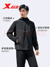 特步加絨外套男子上衣防潑水夾克三防戶(hù)外運動(dòng)雙層風(fēng)衣簡(jiǎn)約百搭 曬單實(shí)拍圖