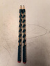 思筆樂（STABILO）洞洞筆鉛筆6支 兒童三角桿鉛筆 特粗桿 易抓握 小學(xué)生文具兒童啟蒙矯姿鉛筆練字筆天藍色322/02HB 曬單實拍圖
