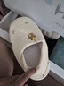 licheers月子鞋產(chǎn)婦孕婦棉拖鞋四季軟底云朵感包跟兩穿家居拖鞋 36-37碼 曬單實(shí)拍圖