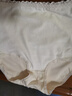 美·雅·挺保暖內褲女士秋冬加絨加厚暖腹高腰蠶絲抑菌不磨腿護腰三角短褲頭 曬單實(shí)拍圖
