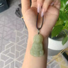 汐唯輕奢和田玉觀音菩薩吊墜觀音頭掛墜護身符男士玉石玉佩生日禮物 【尺寸約54*33MM】璽晶級和田玉 曬單實拍圖